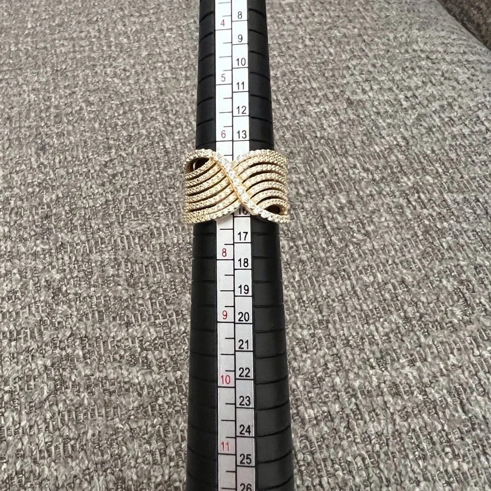 NEW Pave Ring - Picture 2 of 5